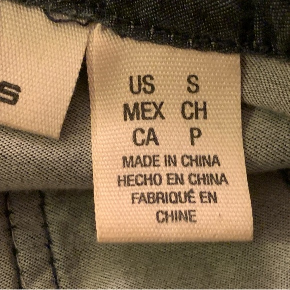 DKNY Jeans Sequin Embellished Denim Shirtdress - Picture 10 of 11